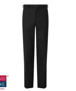 Senior Boys Black Slim Fit Trousers DL959