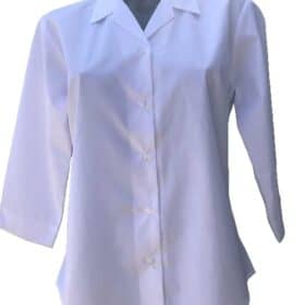 Twin Pack 3/4 Sleeve Rever Collar Blouse (Year 10 & above only)