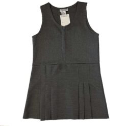 Junior Girls Pinafore-Grey