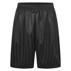 Shadow Stripe Shorts - Black