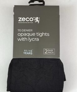 Alternative view of Opaque Tights 2 Pack- Black