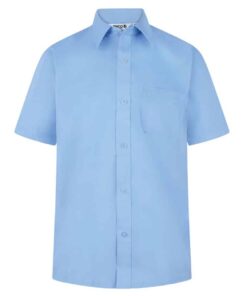 Boys Twin Pack Blue Shirt -Non Iron